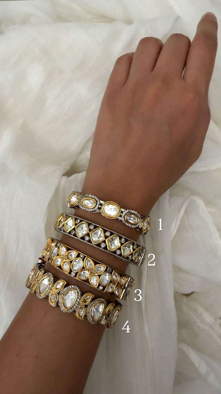 Victorian whisper bangle bracelet