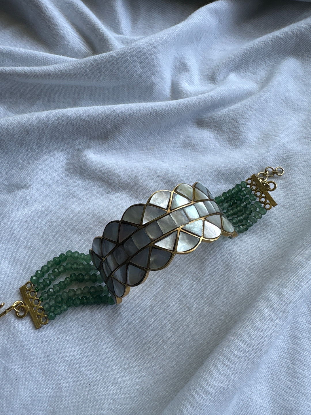 Mop cuff bracelet