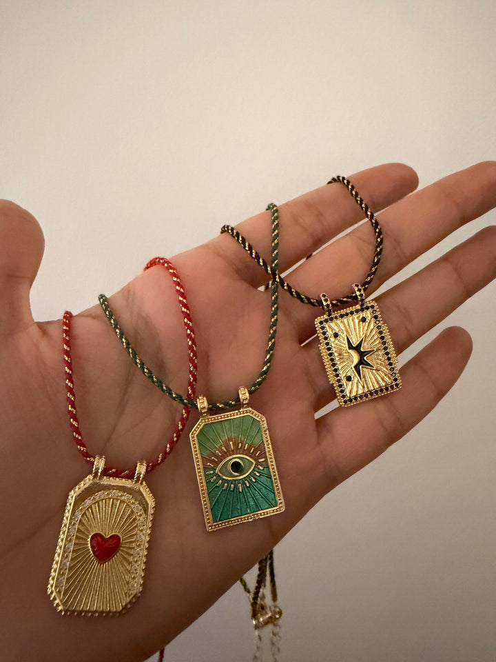 Sacred charm talisman necklace