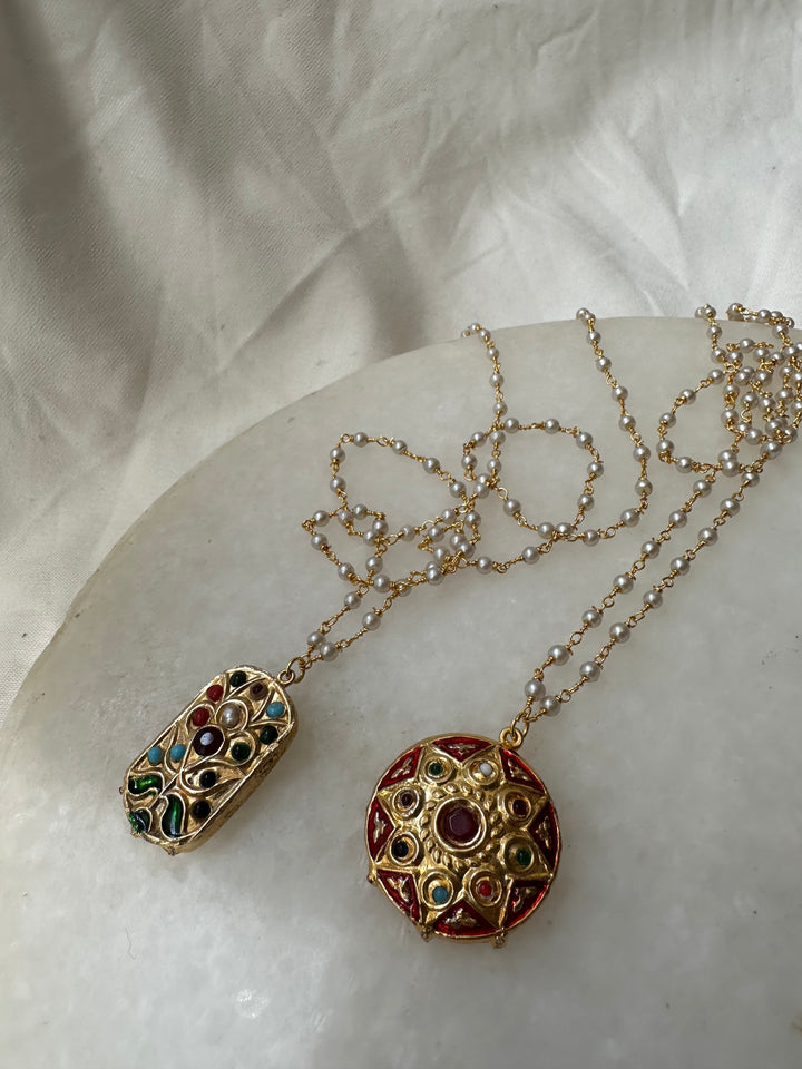 Pichai jadau antique necklace