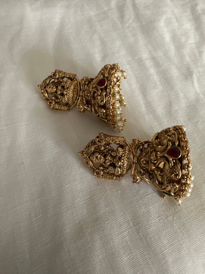 Varna 3 temple earrings