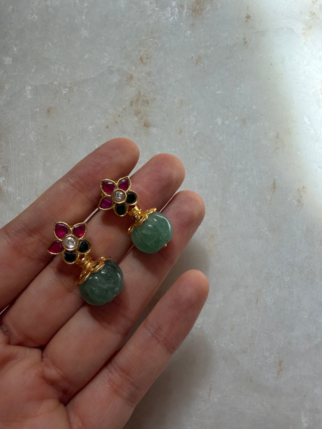 Zaria dew drop earrings
