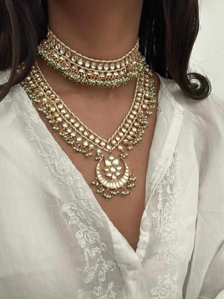 Kundan Milky Necklace