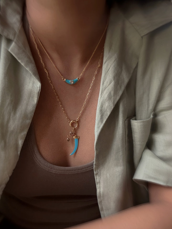 Talisman fang necklace