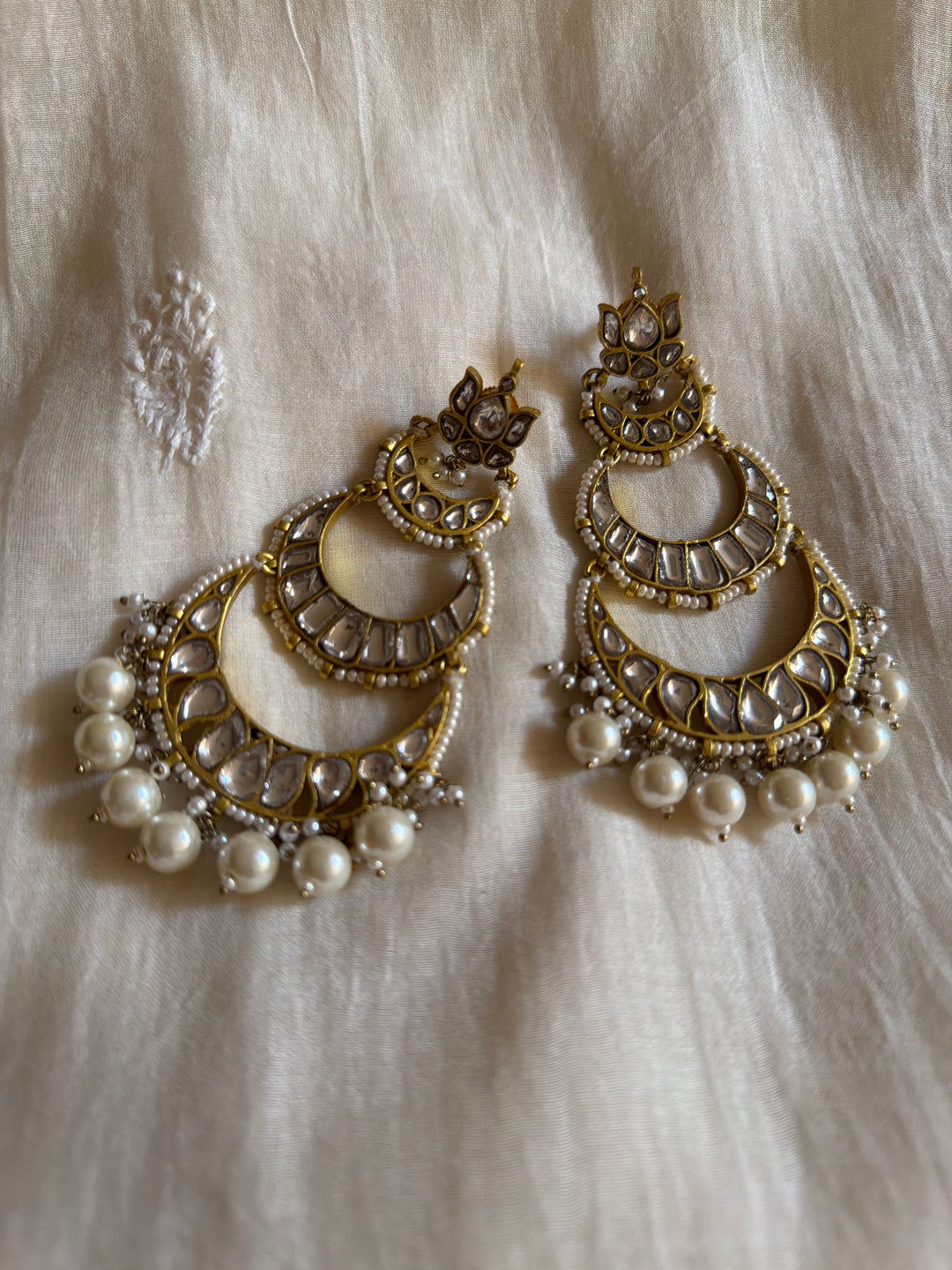 Bikaner chand baali earrings