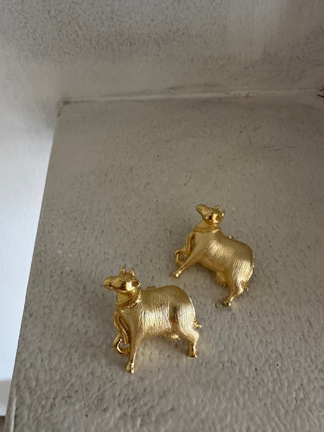 Nandi cow necklace set