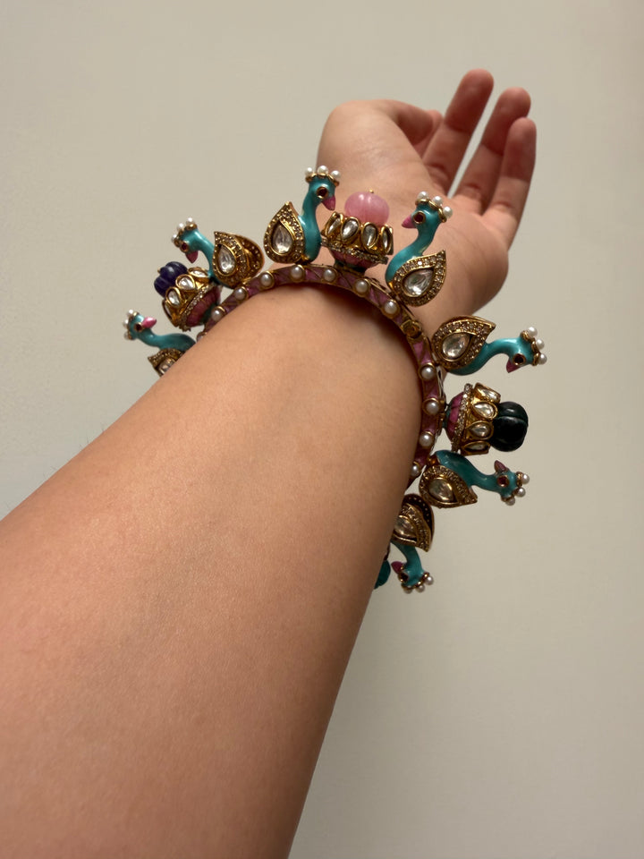 Jaipur Peacock bracelet