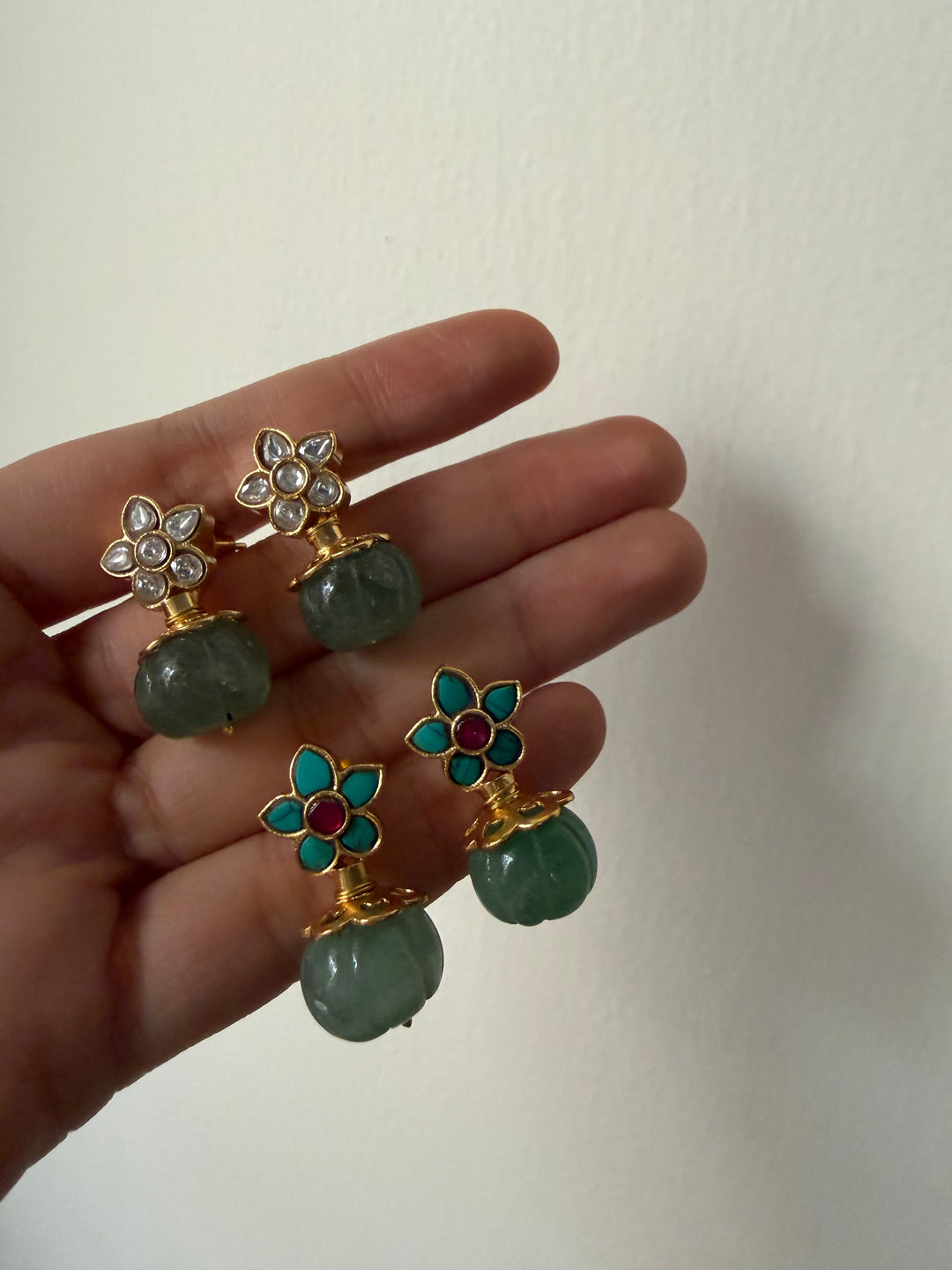 Zaria drop earrings