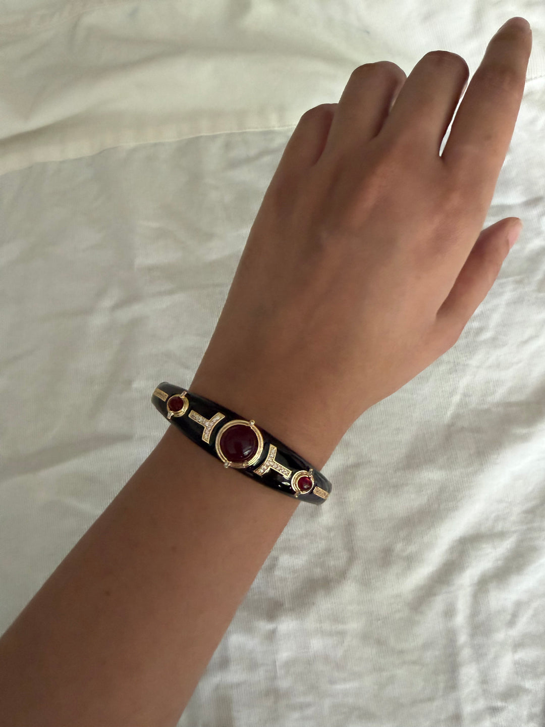 Riviera red bracelet