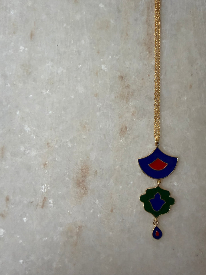 Jaipur art deco necklace