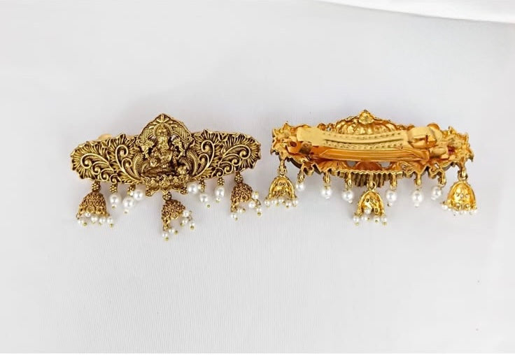 Temple hair clip