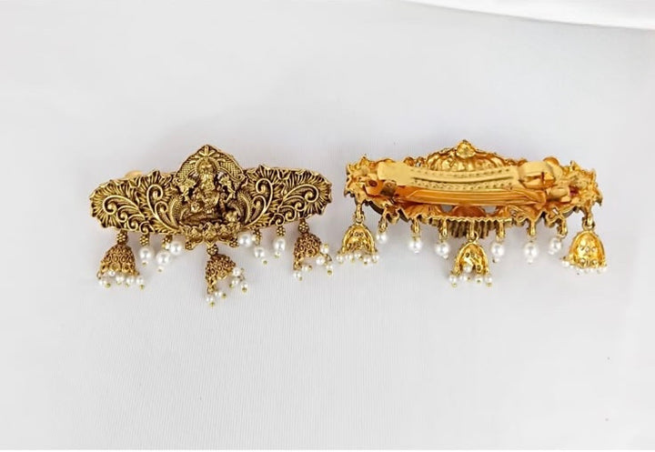 Temple hair clip