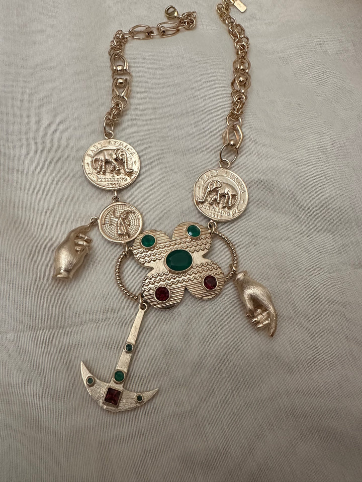 Anchor of kindness necklace