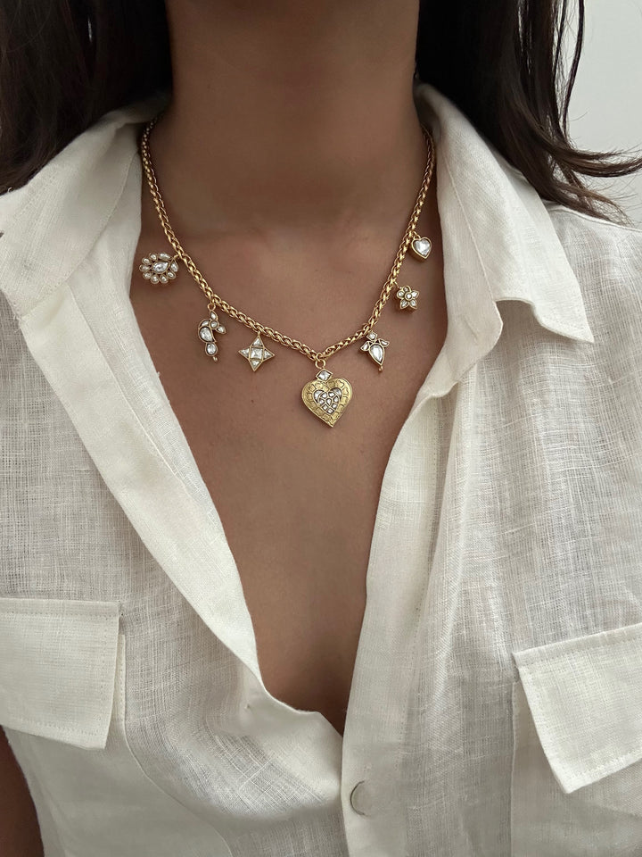 Heart spirit tribe necklace