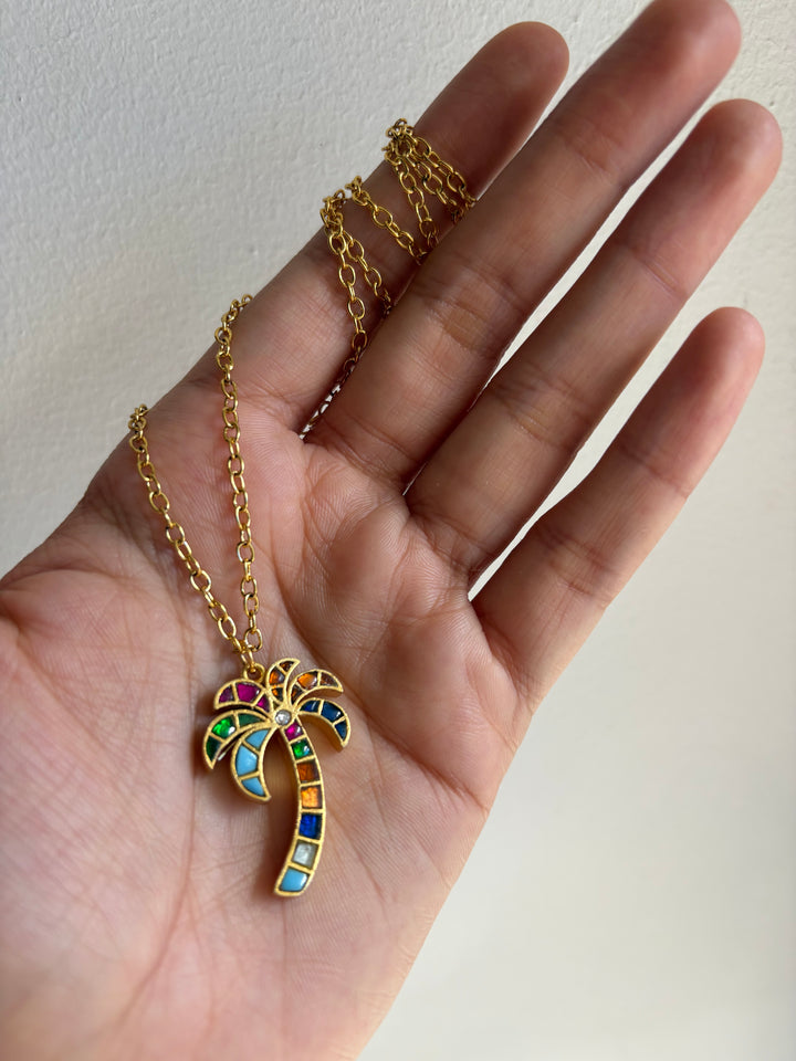 Palm Multi Necklace
