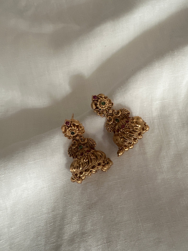 Varna 10 temple earrings