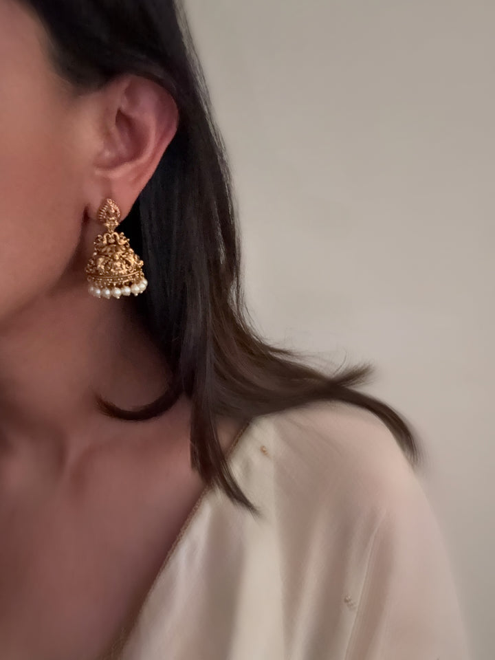 Pritha temple earrings