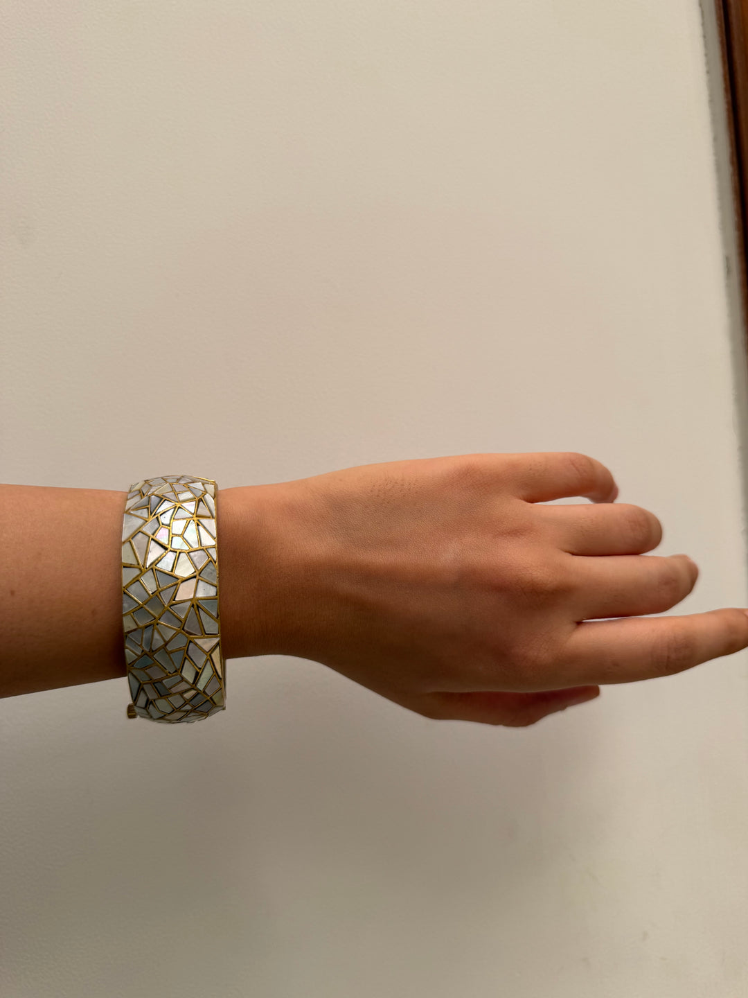 Sheesh mahal mop bangle bracelet