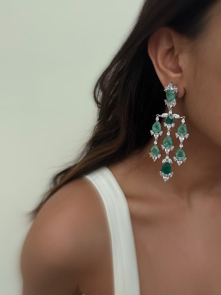 Greener bold earrings