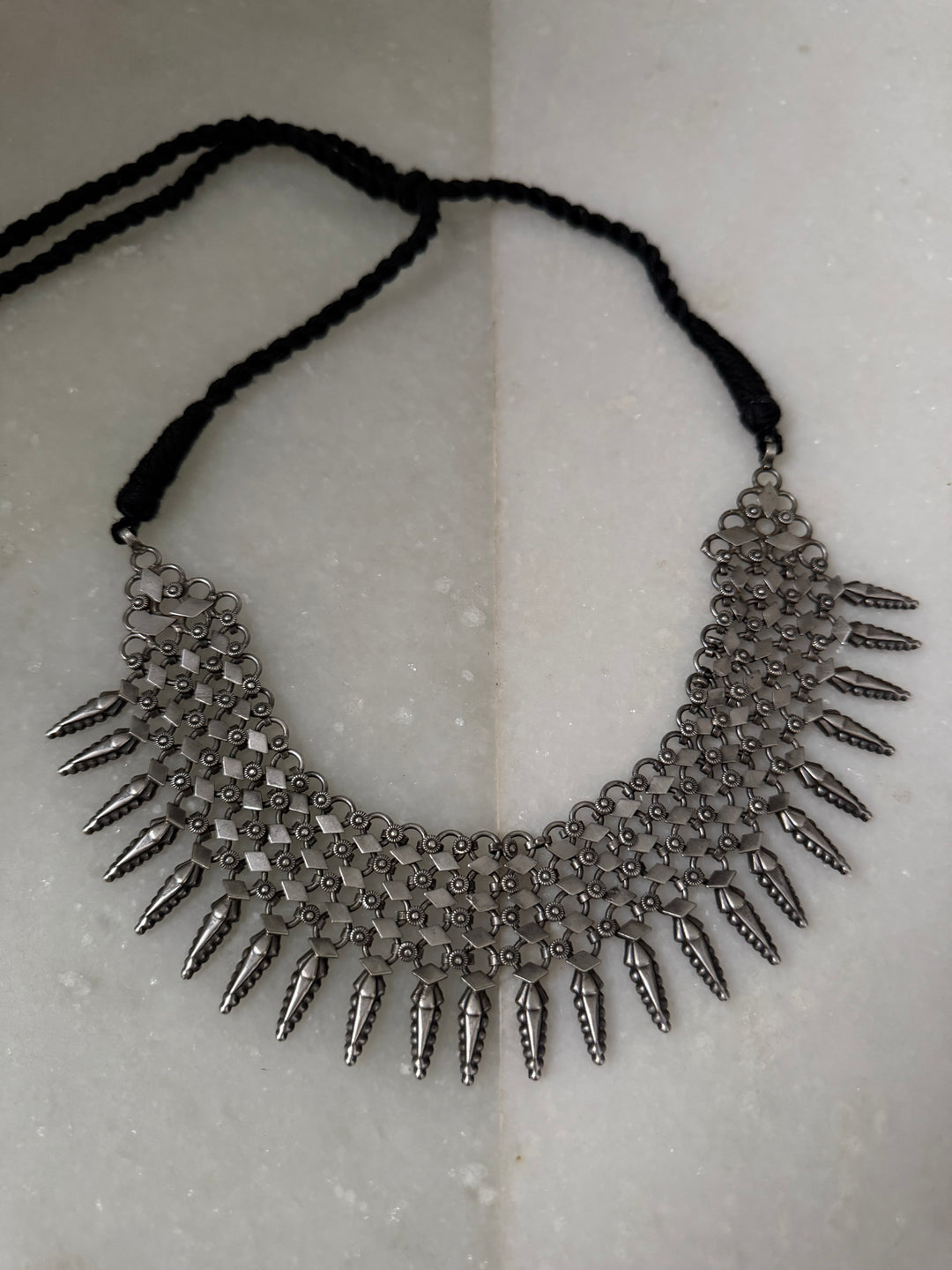 Tribe of amber sirai necklace