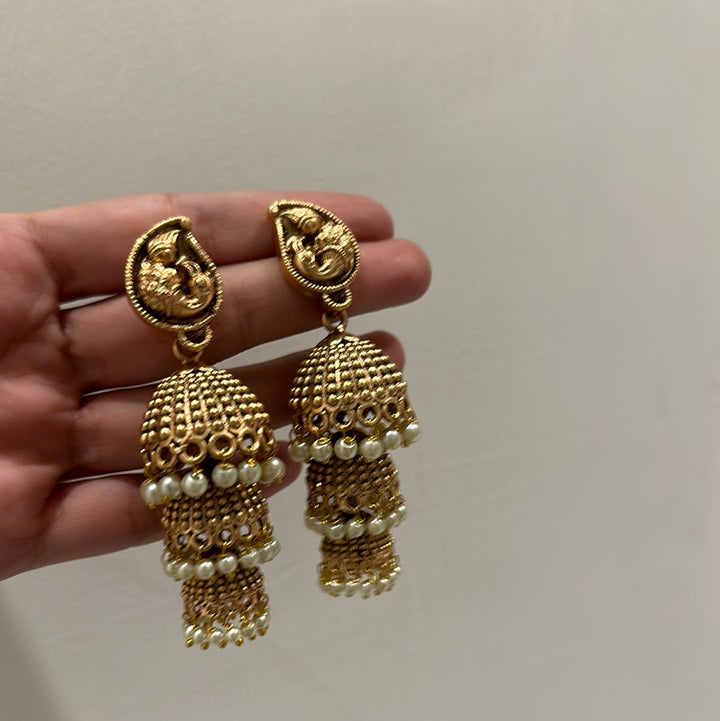 Kartik Temple Earrings