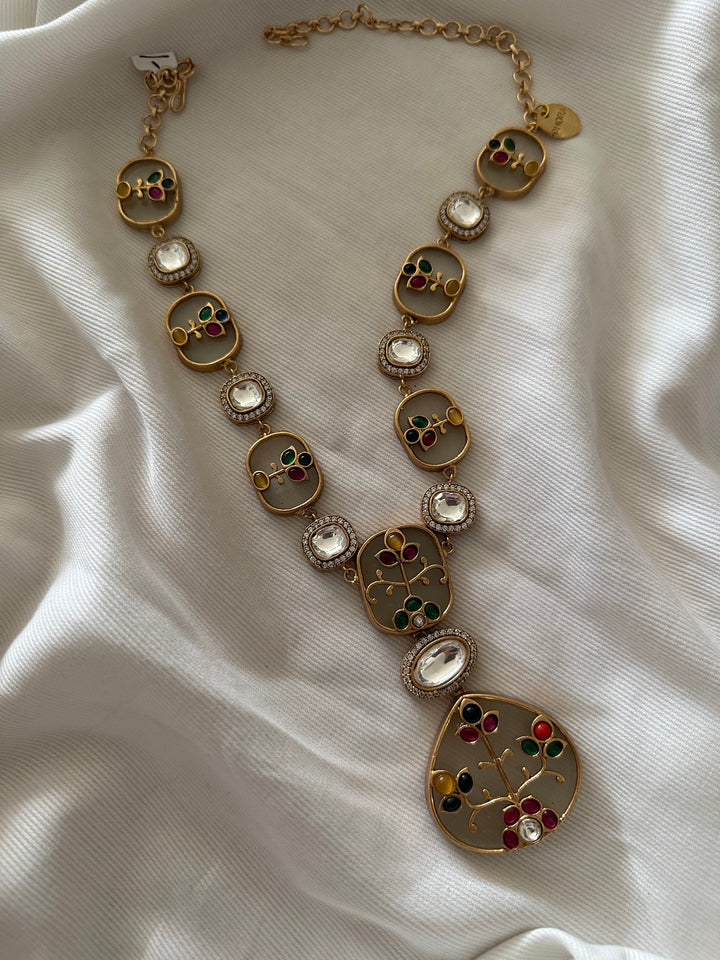 Sawai Navratan Necklace