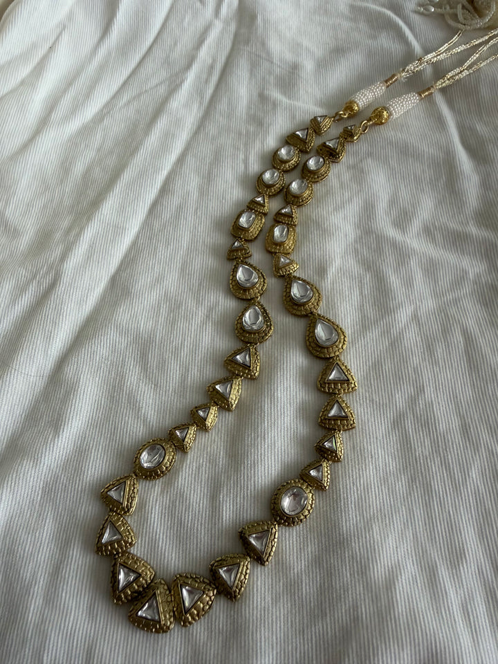 Gold bliss necklace set
