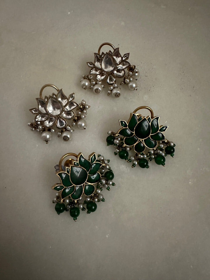 Indian Lotus Earrings