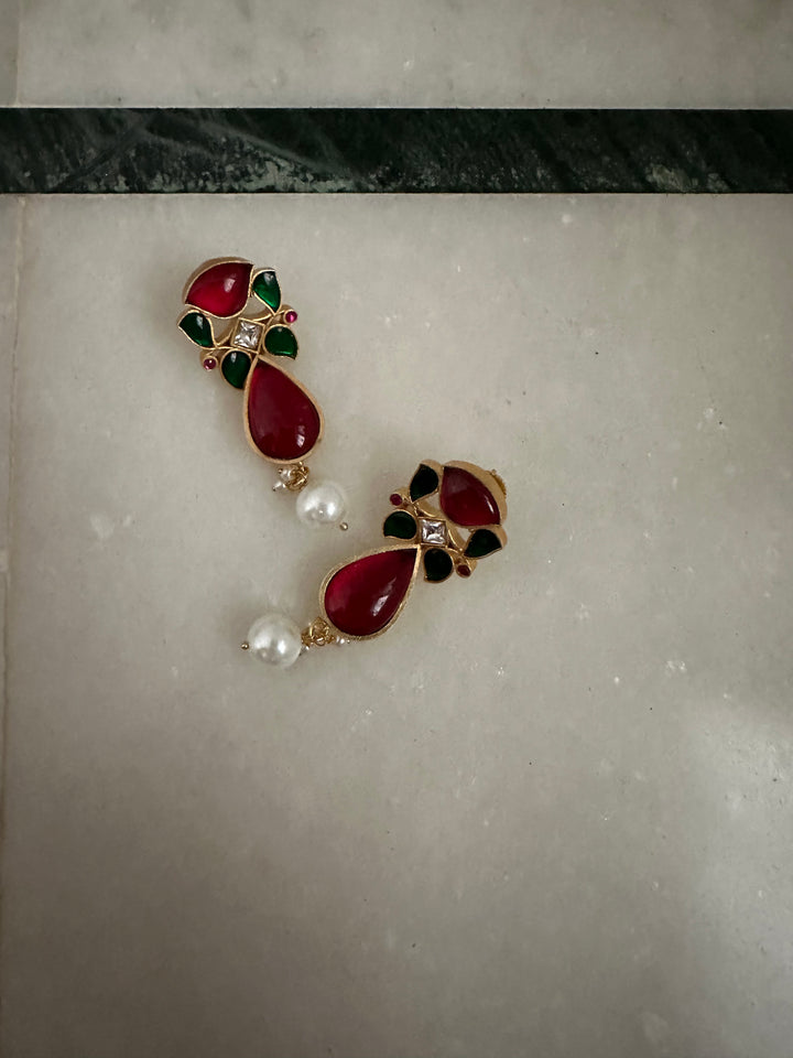 Meena Flower Earrings