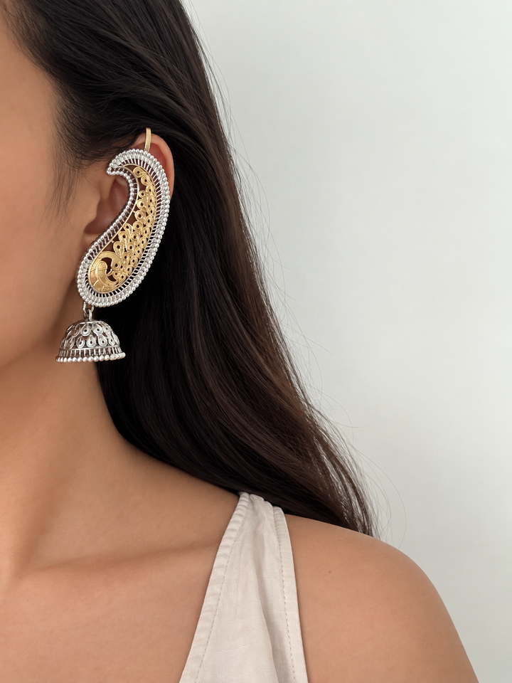 Kanchi 2 Cuff Earrings