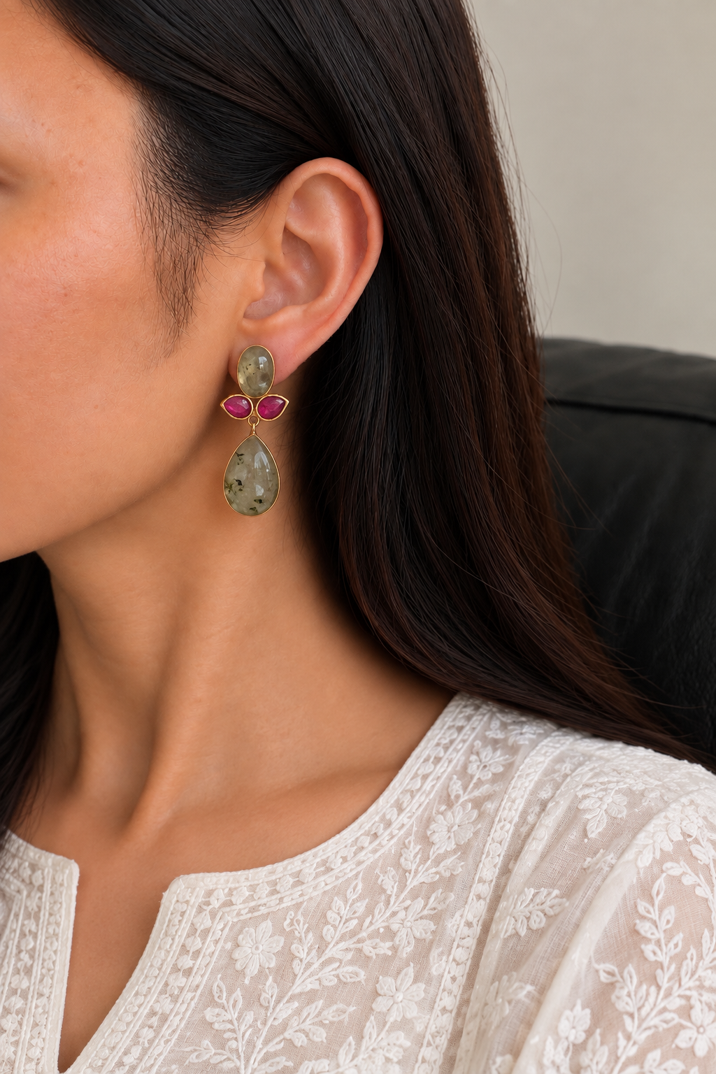 Shazia drop earrings