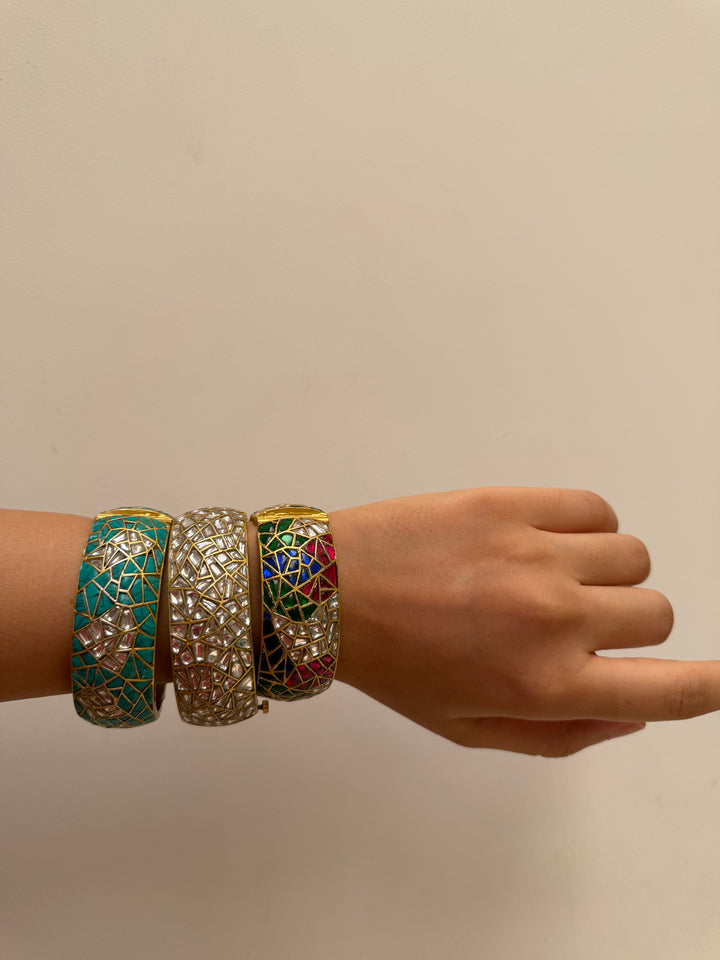 Sheesh mahal bangle bracelet