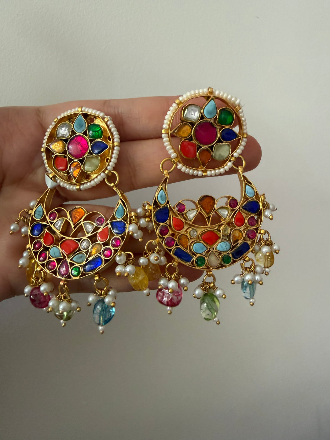 Multicolor shaam earrings