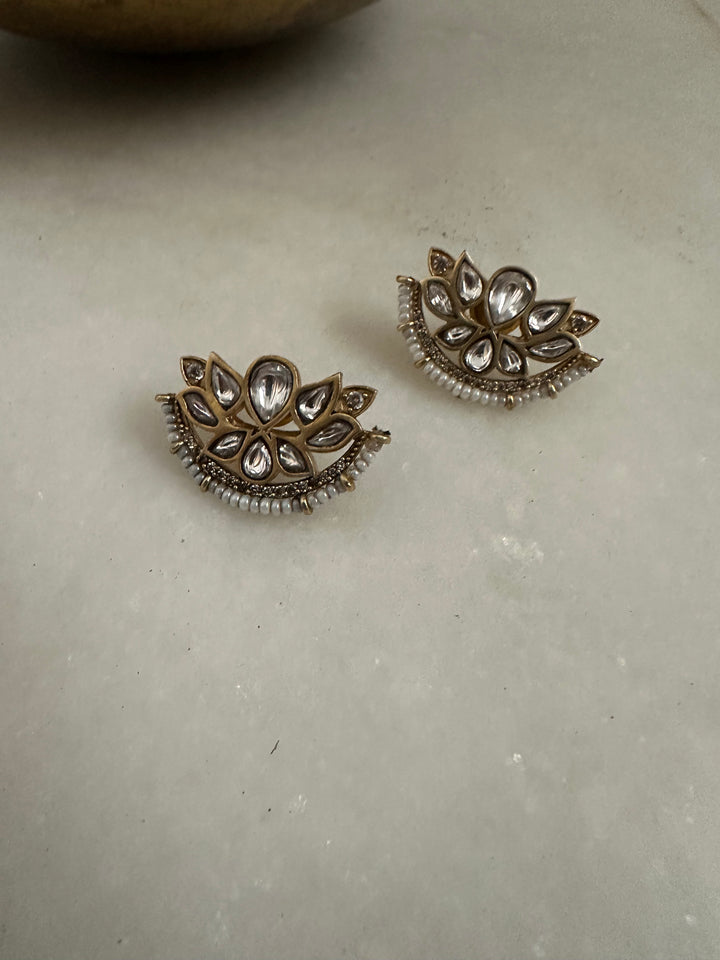 Lotus shiv earrings