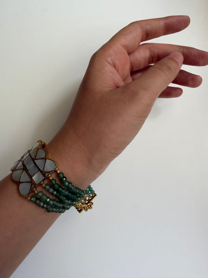 Mop cuff bracelet