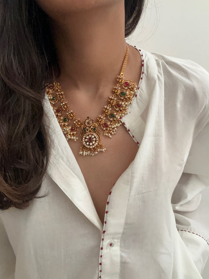 Singha Temple Necklace Set