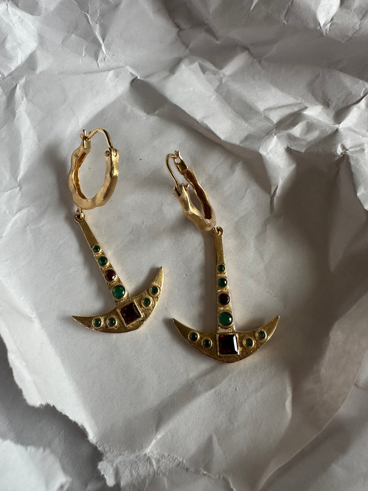 Anchor heirloom earrings