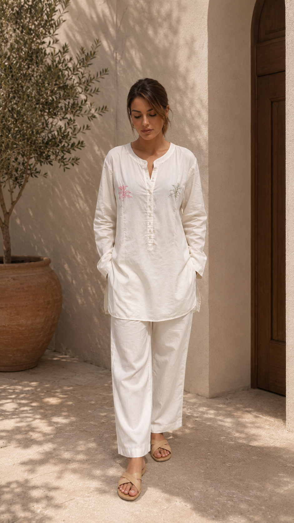 Palm eve multi kurta set