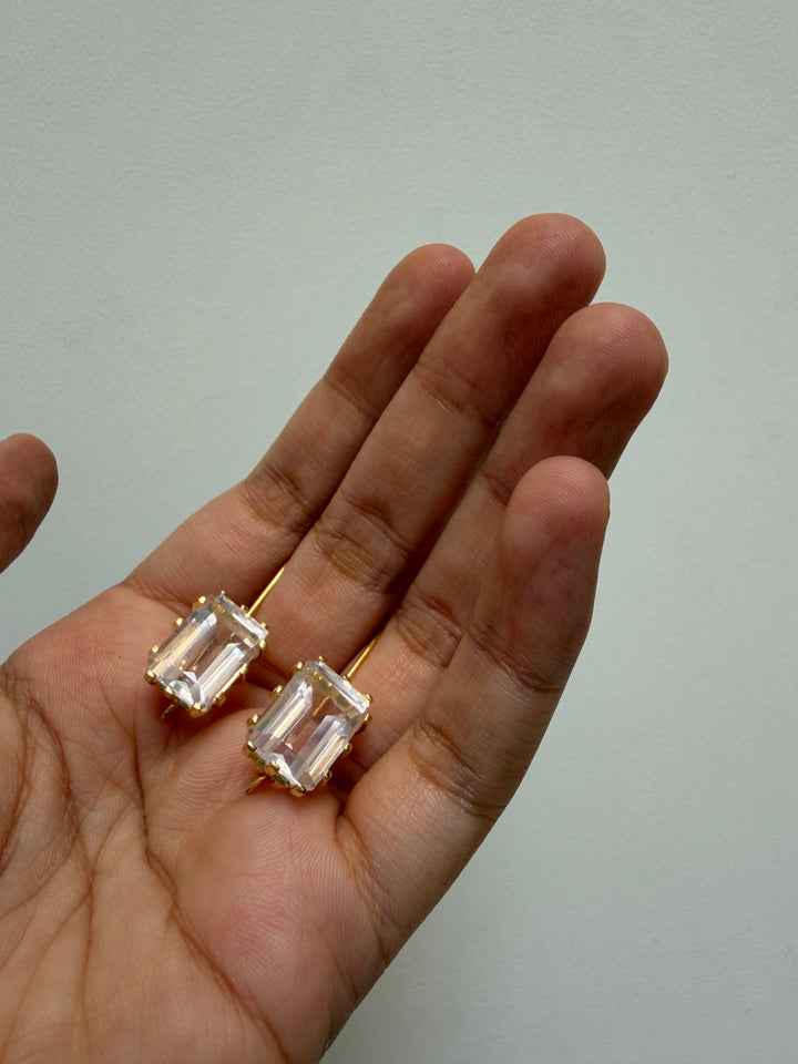 Classic tablet earrings