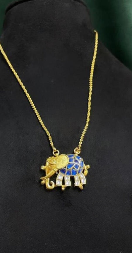 Jaipur Elephant Necklace