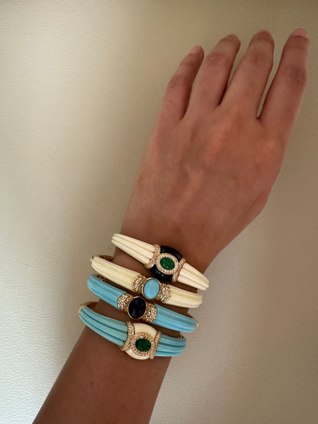Chiara stack bracelet