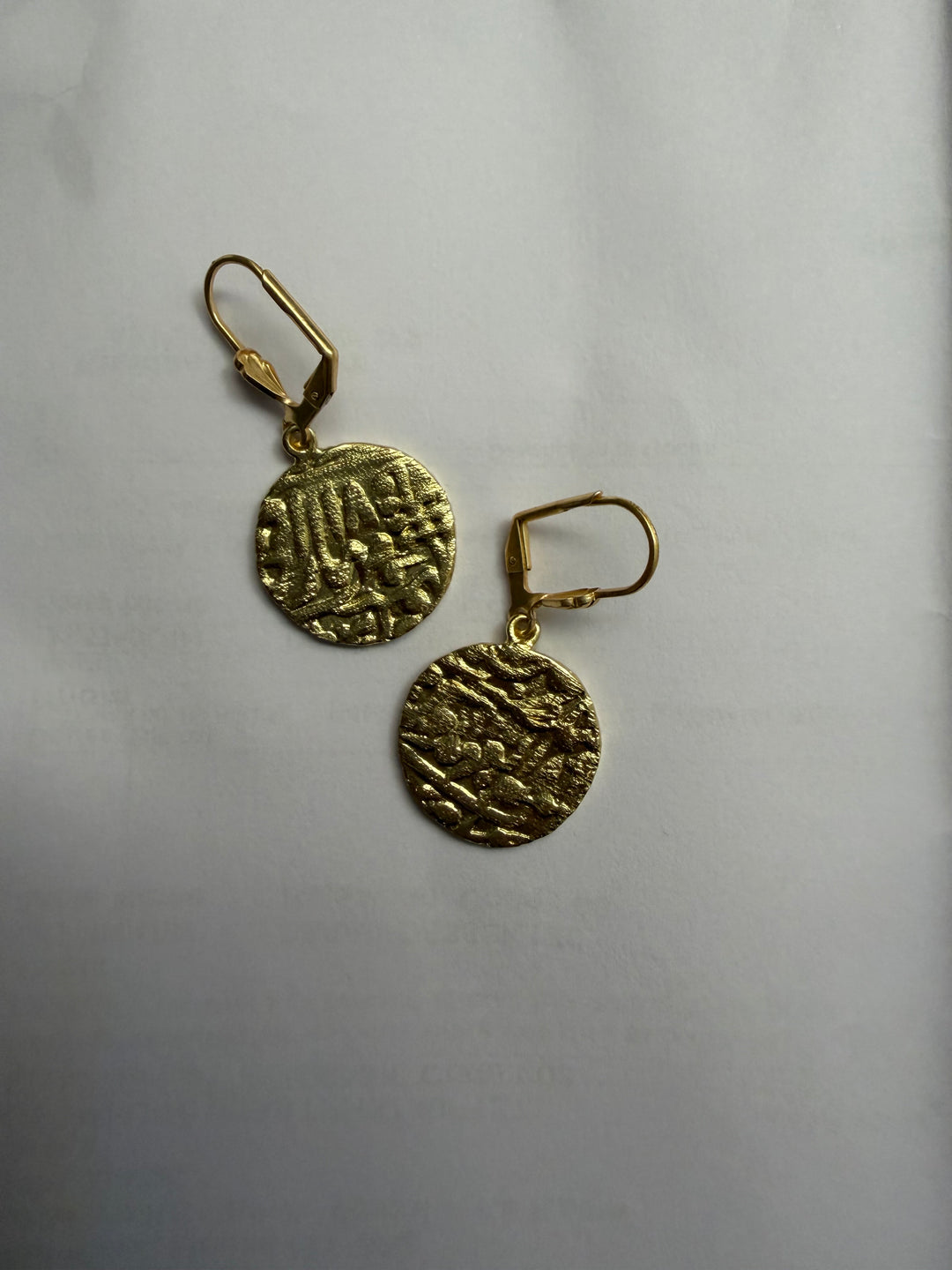 Asharfi hanging earrings