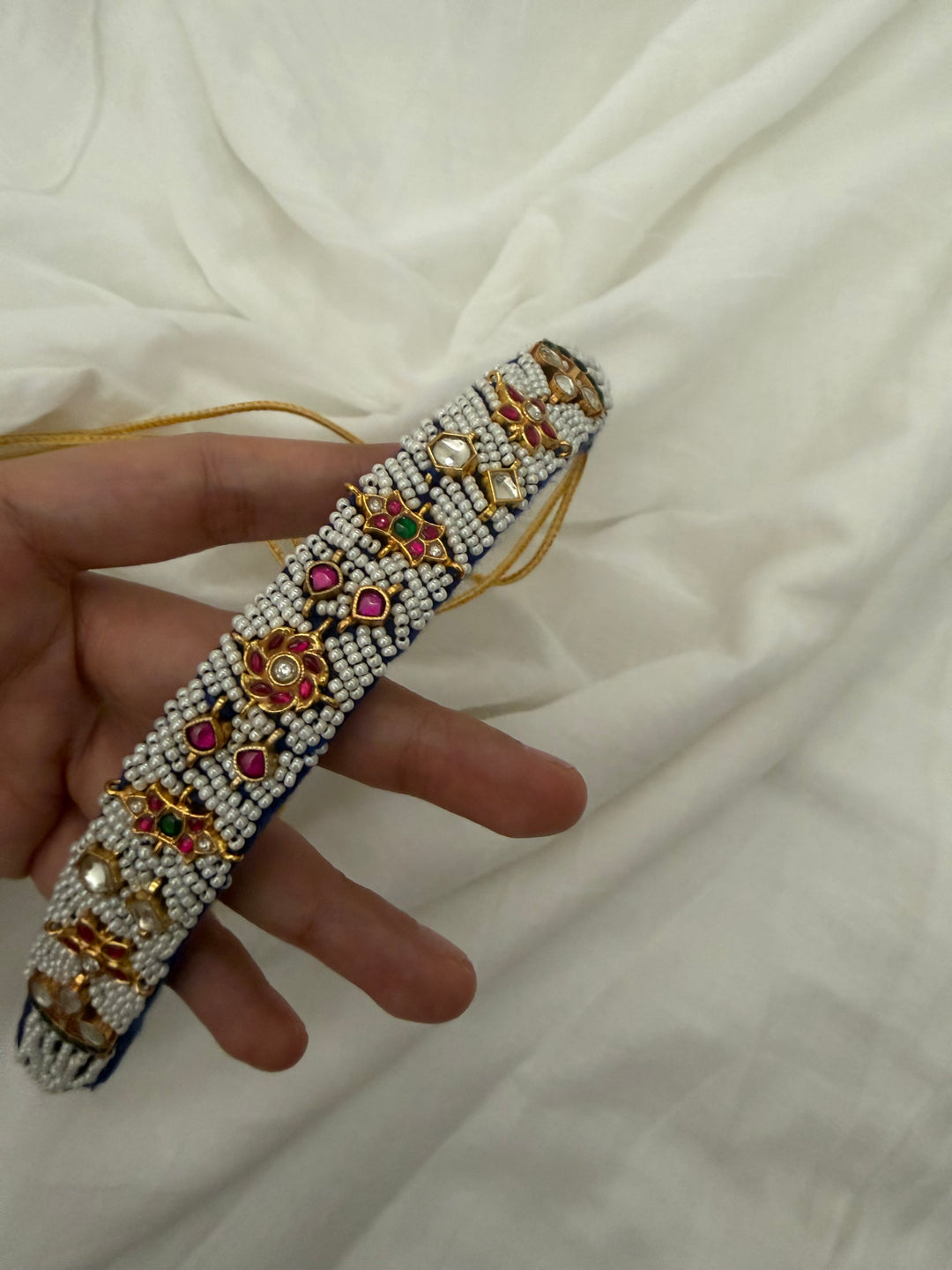 Bhajeo tanjore antique necklace