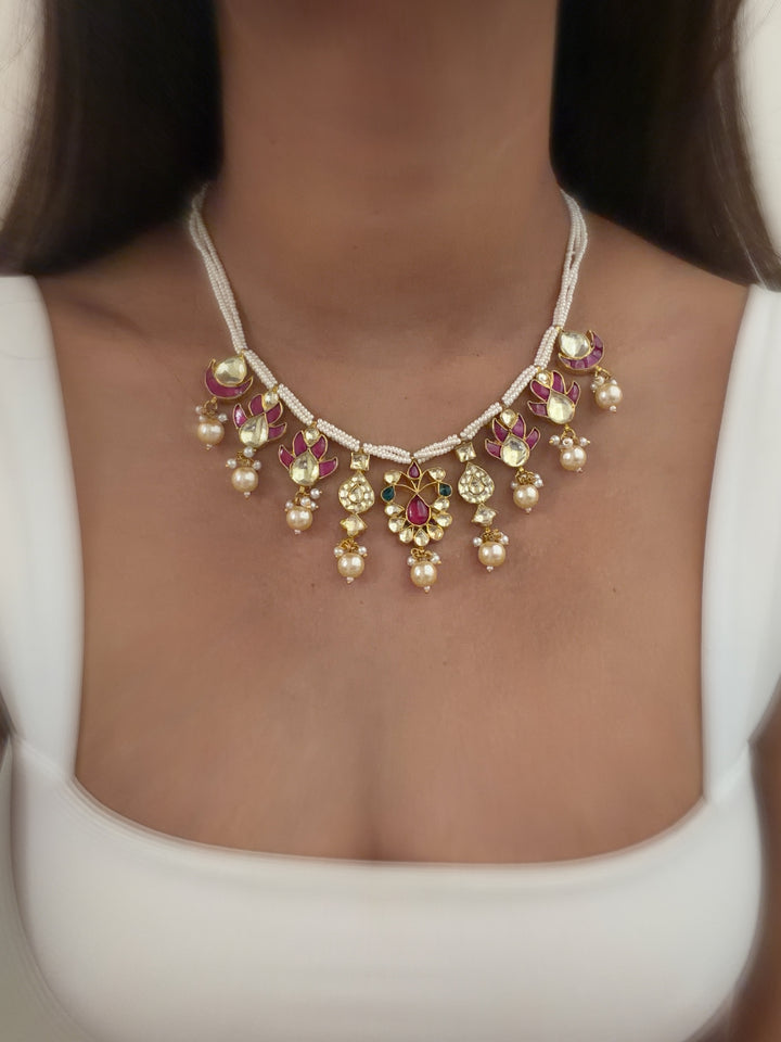 Gulab bahar necklace set