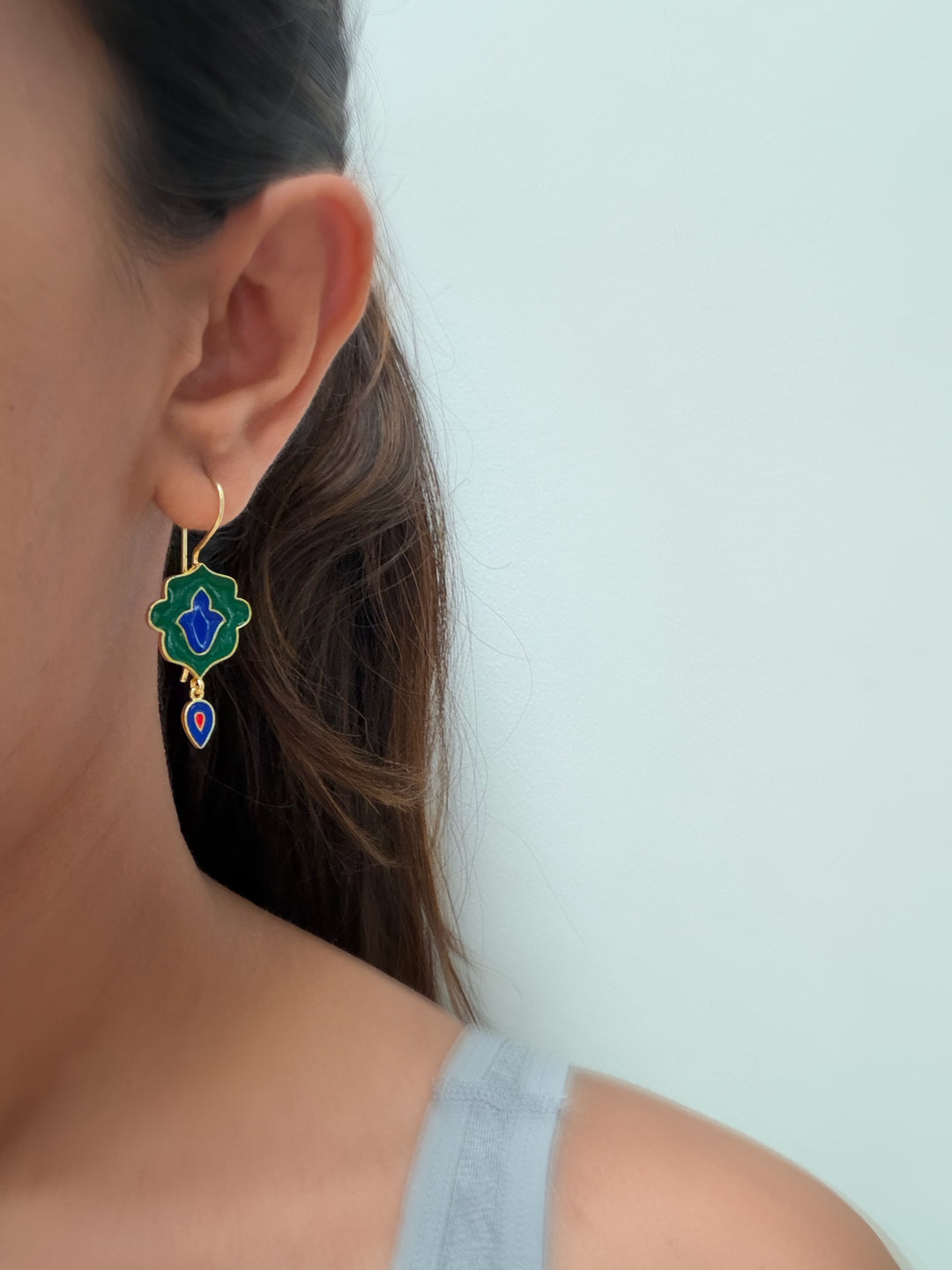 Jaipur deco earrings