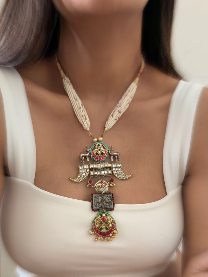 Tanjore Andrew Necklace