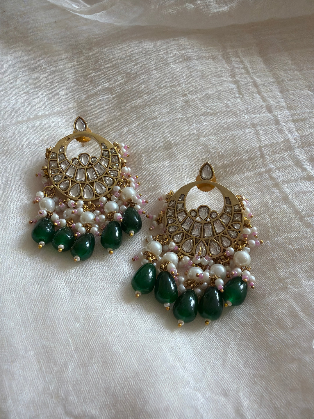 Sea whisperer 8 green necklace set