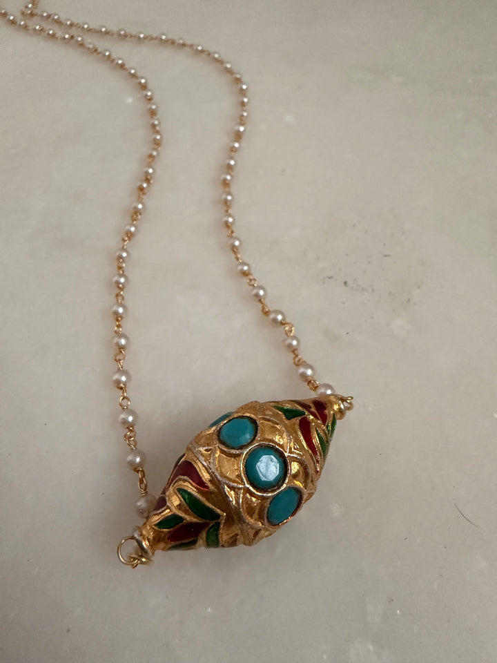 Bonsho dhol necklace