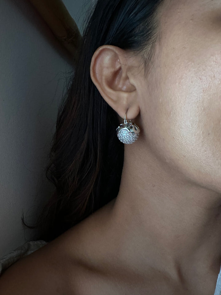 Rhino Ball Earrings