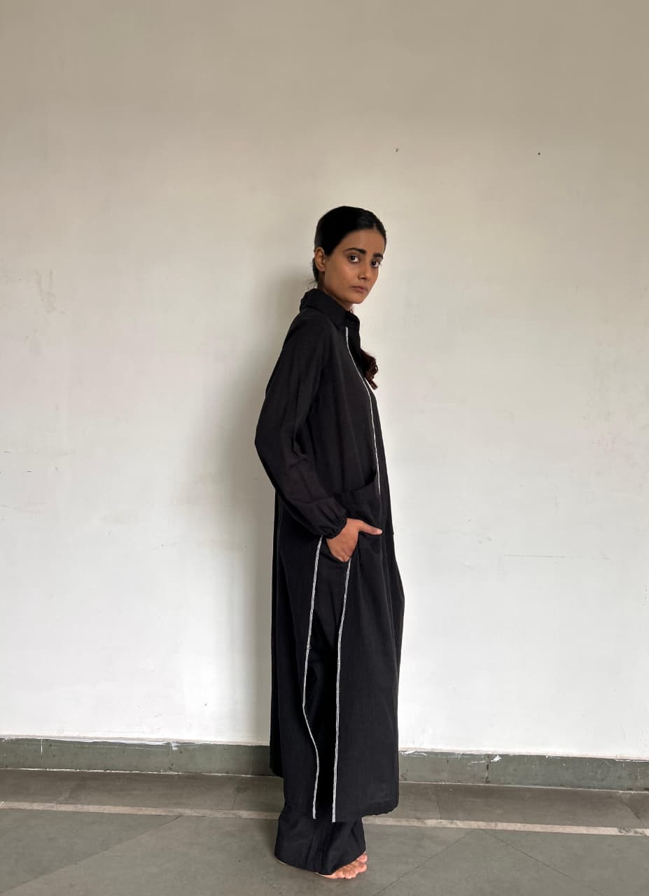 Amaya black kurta set